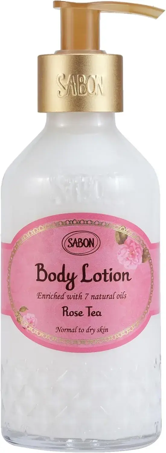Sabon Rose Tea 200ml Hydrating Body Lotion for Softness