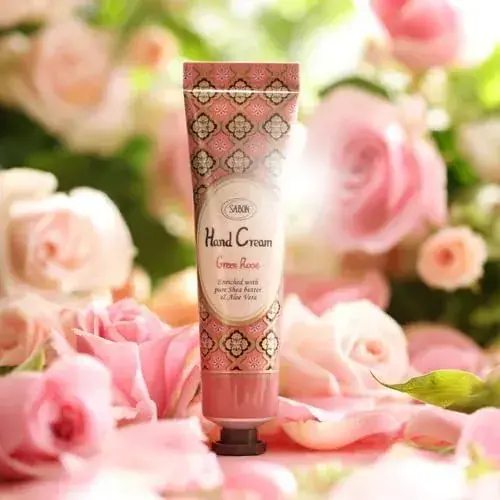 Sabon Hand Cream Green Rose 1 oz Hydrating Lotion for Daily Care