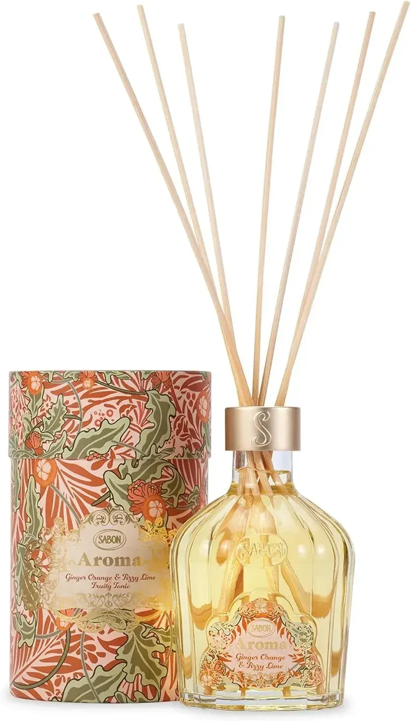 SABON Ginger Orange & Lime Aroma Reed Diffuser 245ml 8.6 fl oz