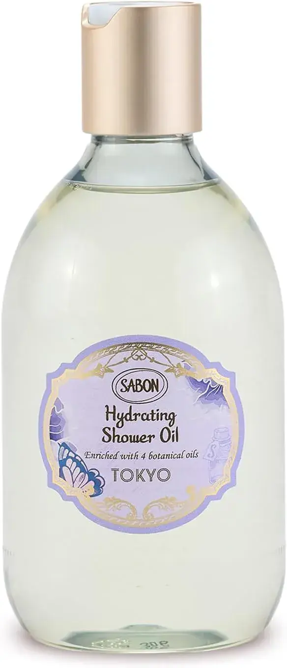 Sabon Hydrating Shower Oil Tokyo Scent 300ml Nourishing Body Wash