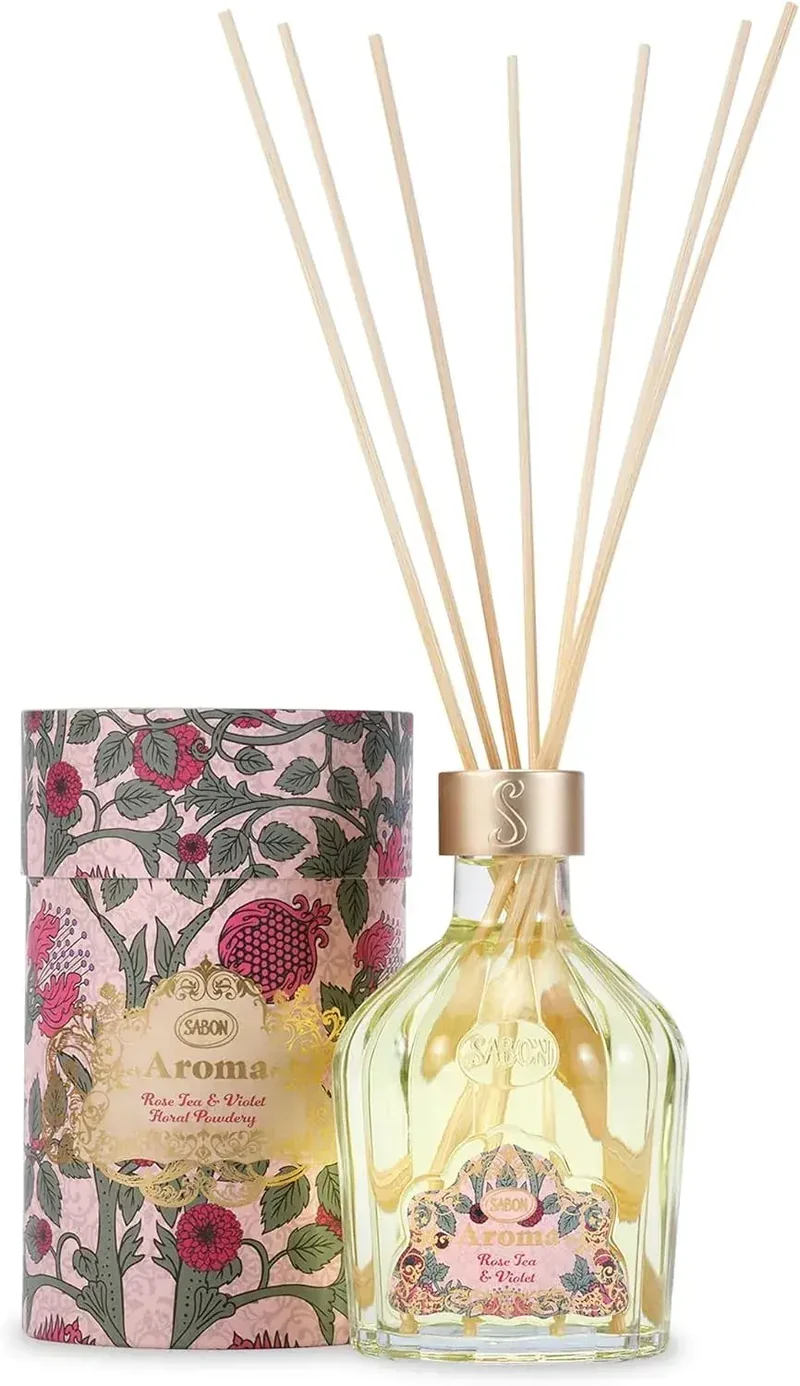 SABON Rose Tea & Violet Aroma Reed Diffuser 245ml
