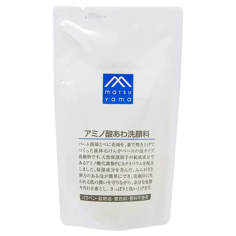 Matsu Yama M-Mark Amino Acid Foam Facial Cleanser Refill 120Ml