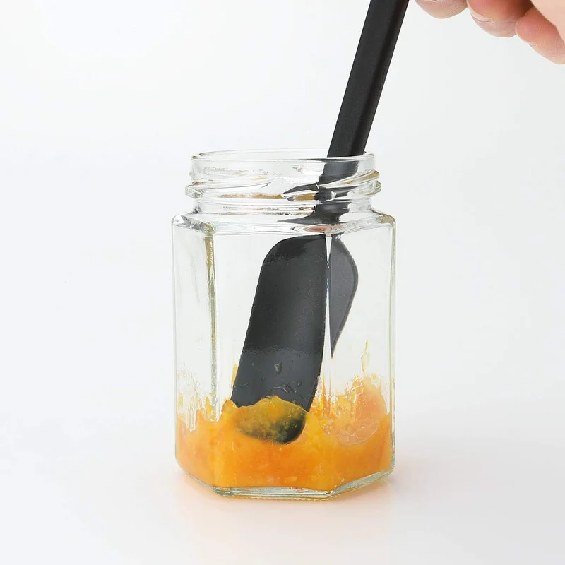 MUJI Silicone Jam Spoon 19cm 82932423 Black