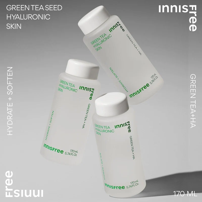 Innisfree Green Tea Hyaluronic Skin Toner 170mL