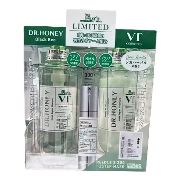 &Honey x VT COSMETICS Moist repair Hair Shampoo Set Limited Edition