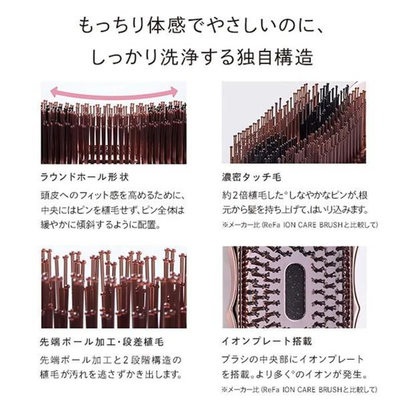 ReFa Ion Care Brush Premium (Black)