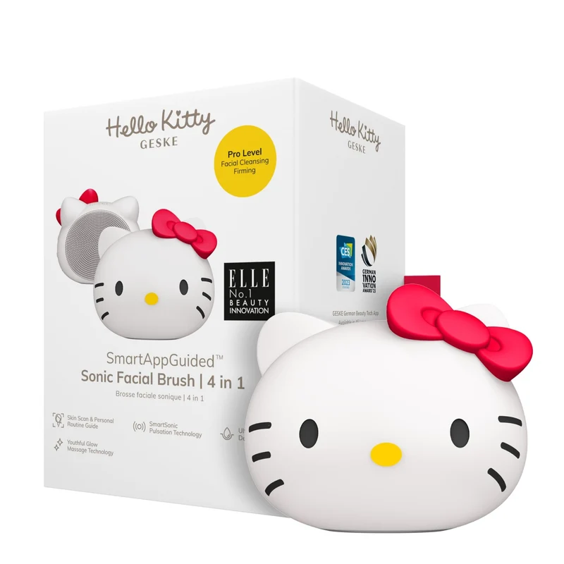 GESKE Hello Kitty 4-in-1 Sonic Facial Brush