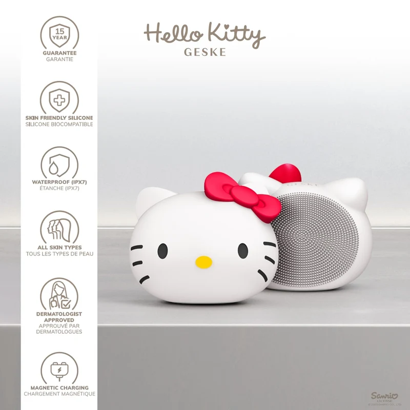 GESKE Hello Kitty 4-in-1 Sonic Facial Brush