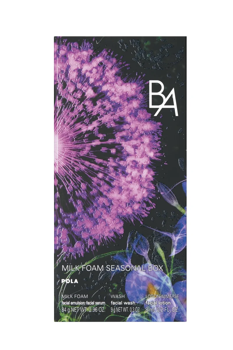 POLA B A Seasonal Box — Milk & Foam Face Care Set