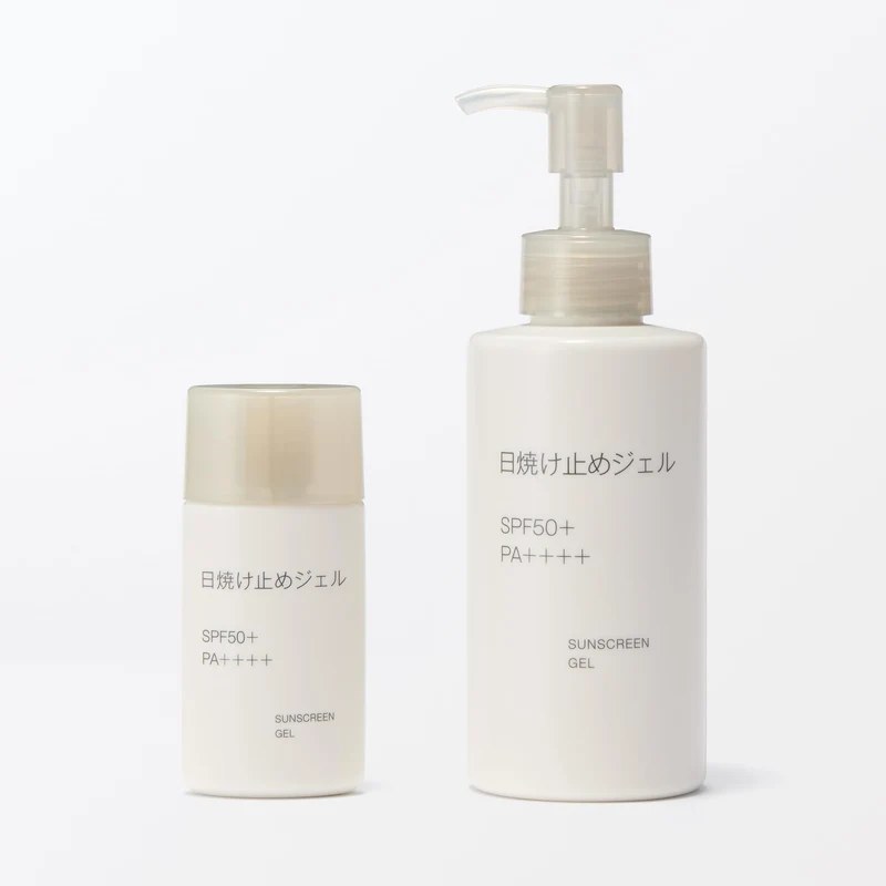 Muji Sunscreen Gel SPF50 PA Plus 150ml Broad Spectrum Protection