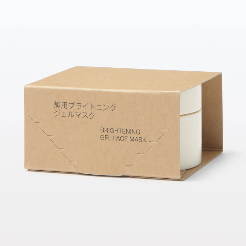 Muji Medicinal Brightening Gel Mask 45g for Radiant Skin Care
