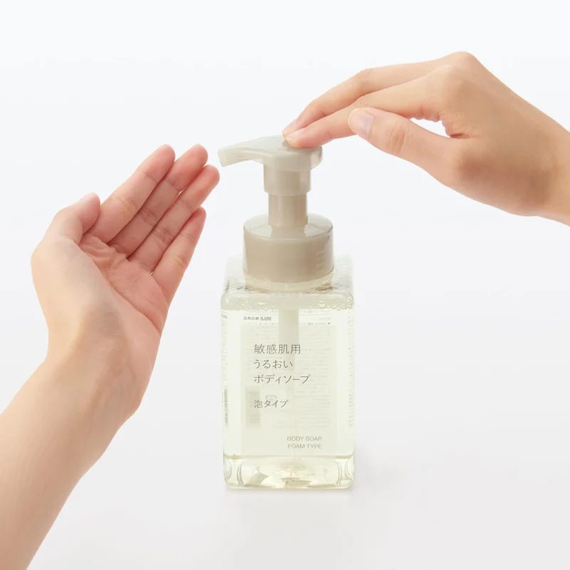 Muji Moisturizing Body Soap Foam for Sensitive Skin 400ml 83451554