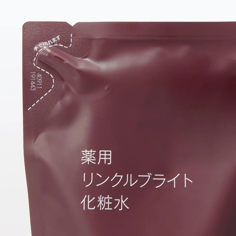 Muji Medicated Wrinkle Bright Lotion Refill 270ml - Anti-Aging Skincare