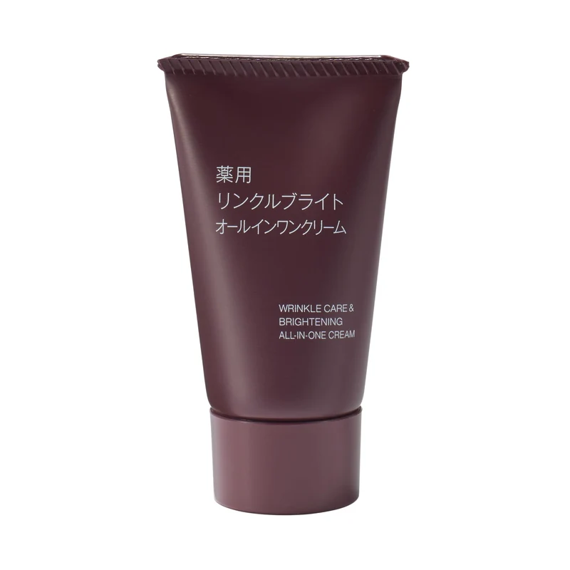 Muji Medicated Wrinkle Bright All-In-One Cream Portable 30g Oaq67A4A