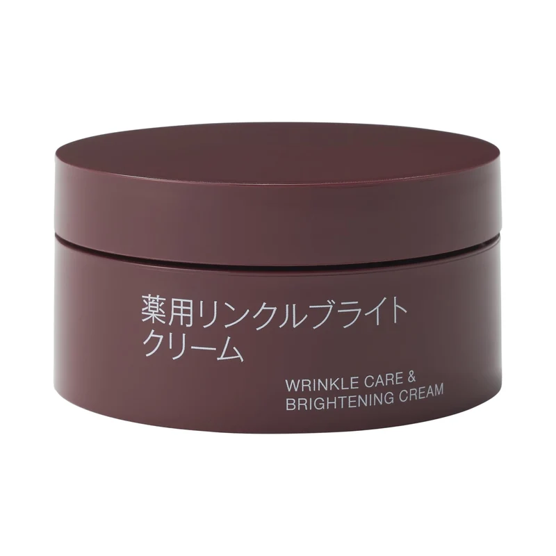 Muji Medicated Wrinkle Brightening Cream 45g Oaq65A4A for Smooth Skin