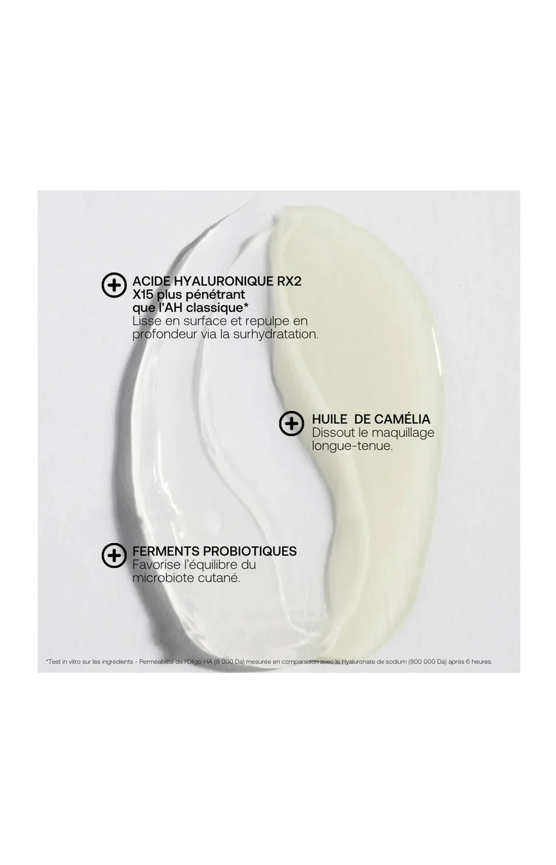 Gel-en-huile démaquillant - Acide hyaluronique - 125 ml