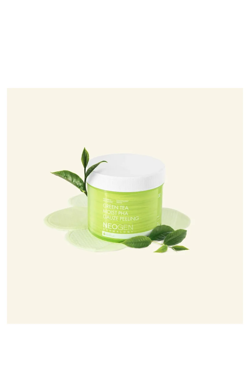 Disques exfoliants - Green Tea - 190 ml