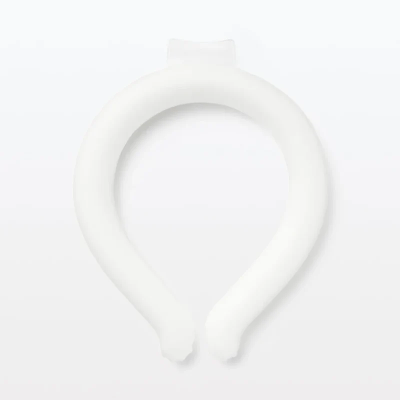 Muji Neck Cooler Clear M - Comfortable 14x16 cm Design 34 cm Circumference