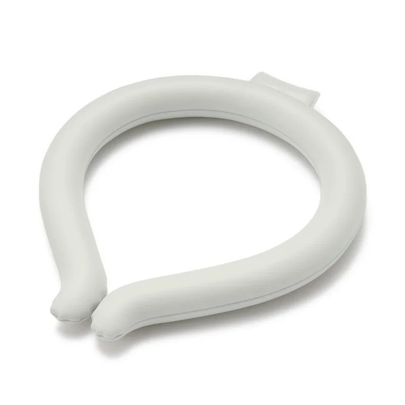 Muji Gray Neck Cooler L 15.5x18cm Inner Circumference 39cm 83896102