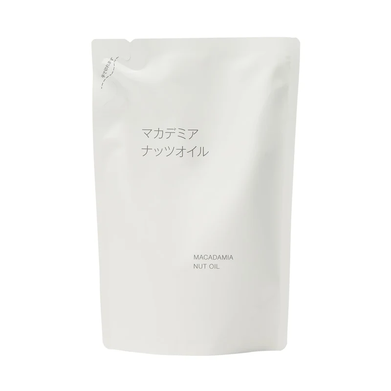 Muji Macadamia Nut Oil Refill 180Ml Natural Skincare Moisturizer