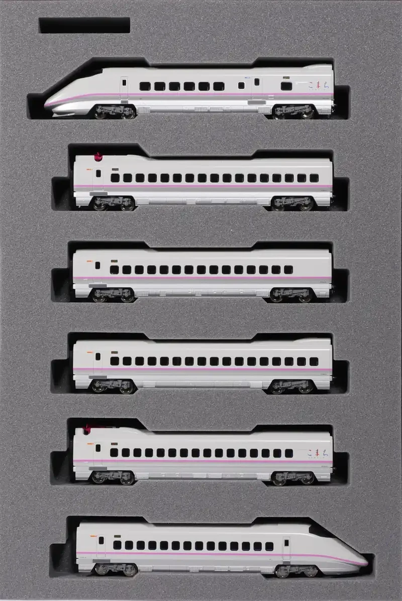 Kato E3 Series Akita Shinkansen Komachi N Gauge 6 Car 10-221 Red Railway Model Train