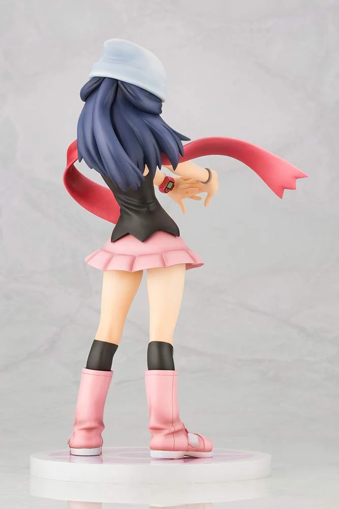 Kotobukiya Artfx J Pokemon Series Hikari with Piplup Painted Figure 1/8 Scale