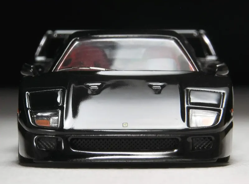 Tomytec Tomica Limited Vintage Neo Ferrari F40 Black 1/64 Scale Model