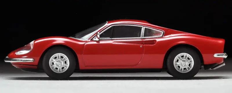 Tomytec Tomica Limited Vintage 1/64 Red 246GT Dino Finished Model