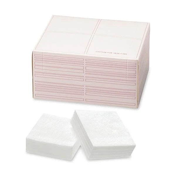 Shiseido 100% Natural Facial Cotton Skincare Pads - 80 Pieces