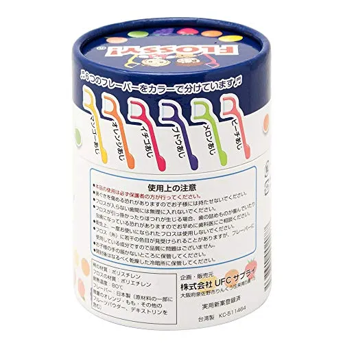 UFC Supply XYLITOL Children's Dental Floss Flossy 60 pcs