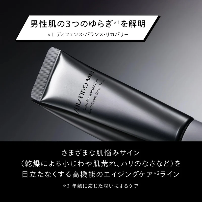 Shiseido Men Total R Eye N Men’s Eye Cream/Serum Citrus & Bamboo 15g
