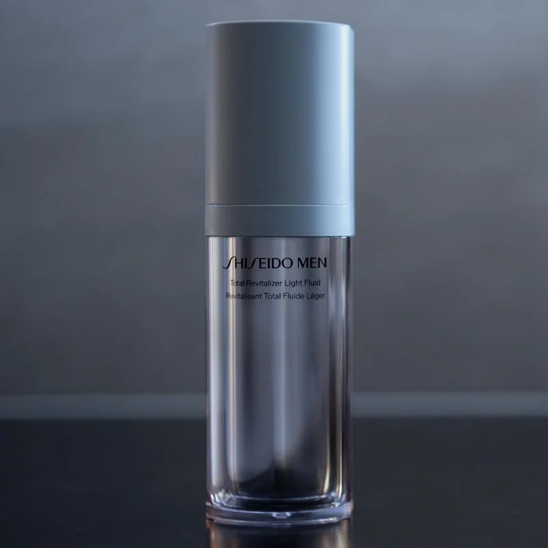 Shiseido Men Total R Light Fluid N Moisturizer 70mL Citrus & Bamboo Green Scent