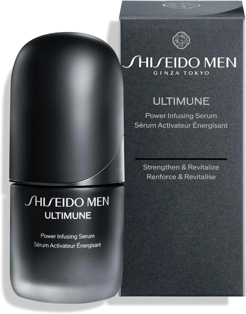 Shiseido Men Ultimune Powerizing Serum 30mL Citrus & Bamboo Green Scent