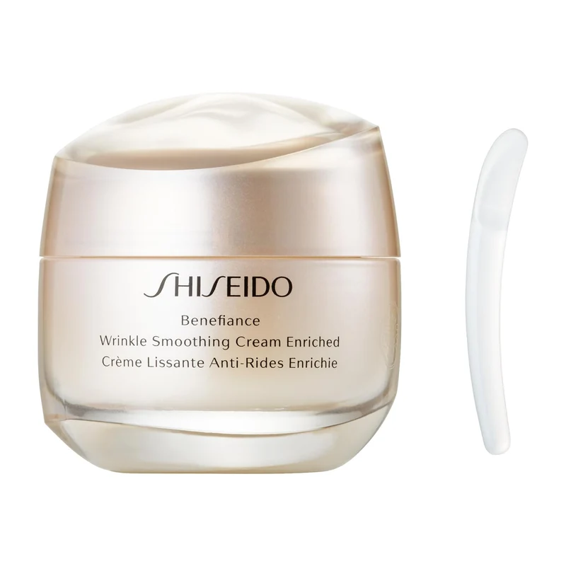 Shiseido Benefiance Wrinkle Smoothing Enriched Cream 50g (Floral Green)