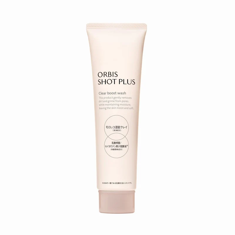 Orbis Shot Plus Foaming Wash 100g Clear Boost Cleanser