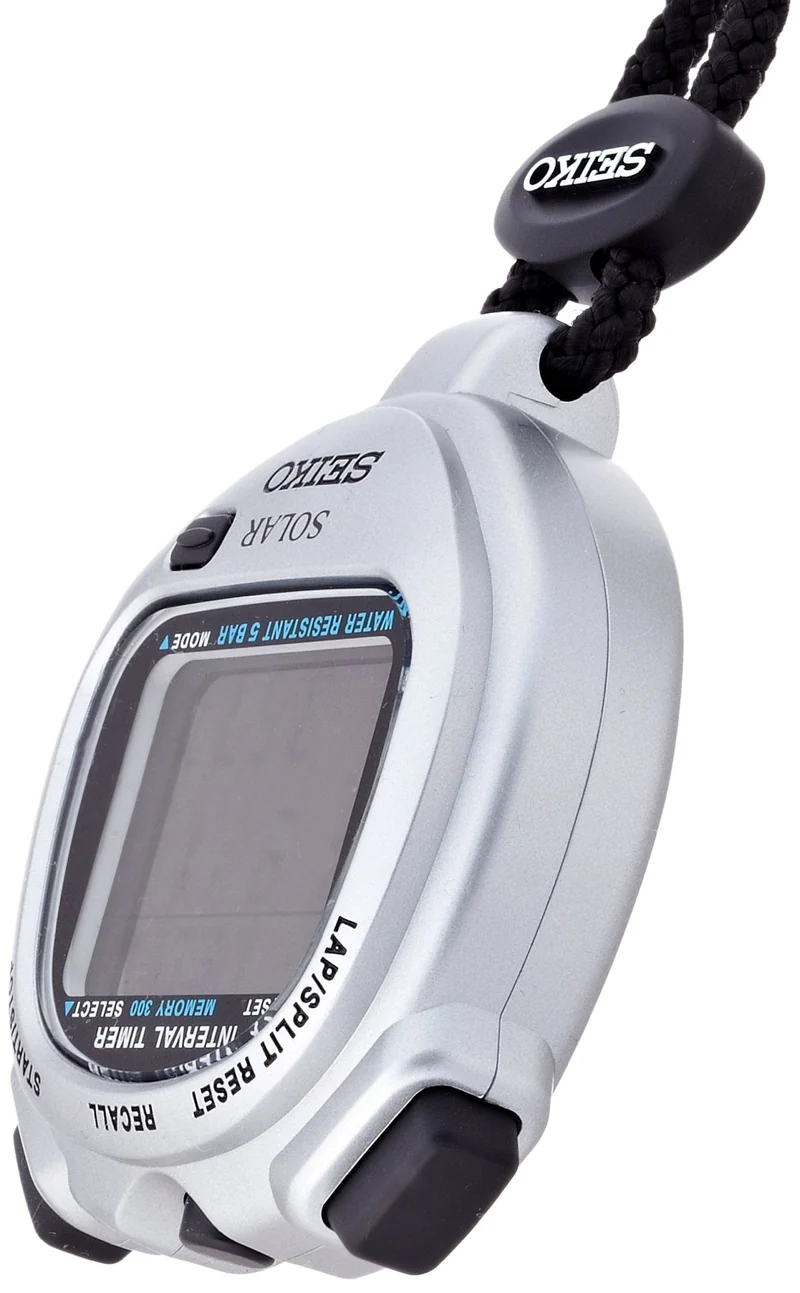 SEIKO Solar Interval Timer Stylish Silver (SVAJ101)