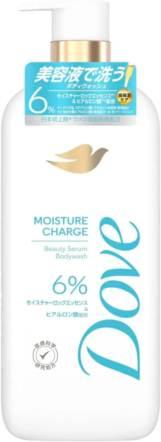 Dove Beauty Serum Deep Hydration Body Wash Pump 17.6 oz