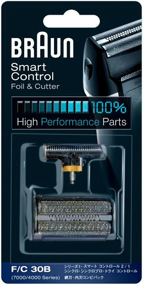Braun F/C30B Replacement Foil and Cutter Cassette Black