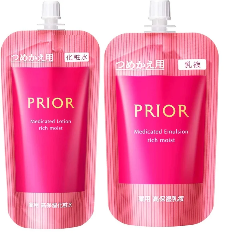 PRIOR Medicated High Moisture Lotion Moist Refill 140 mL