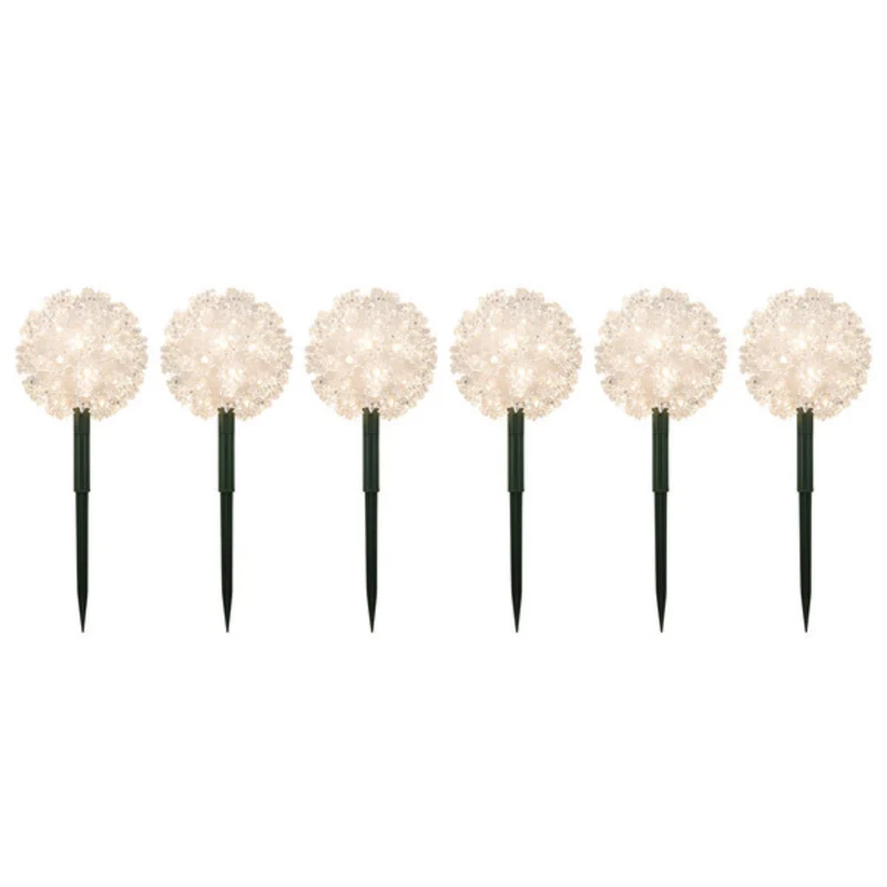 PHILIPS - Ensemble de 6 Luminaires Sphériques de Noël à DEL