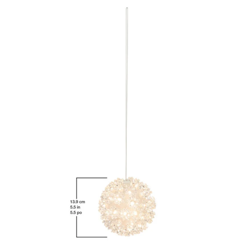 PHILIPS - Ensemble de 6 Luminaires Sphériques de Noël à DEL