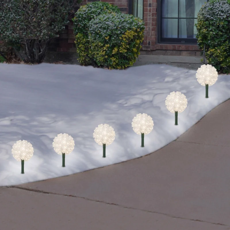 PHILIPS - Ensemble de 6 Luminaires Sphériques de Noël à DEL