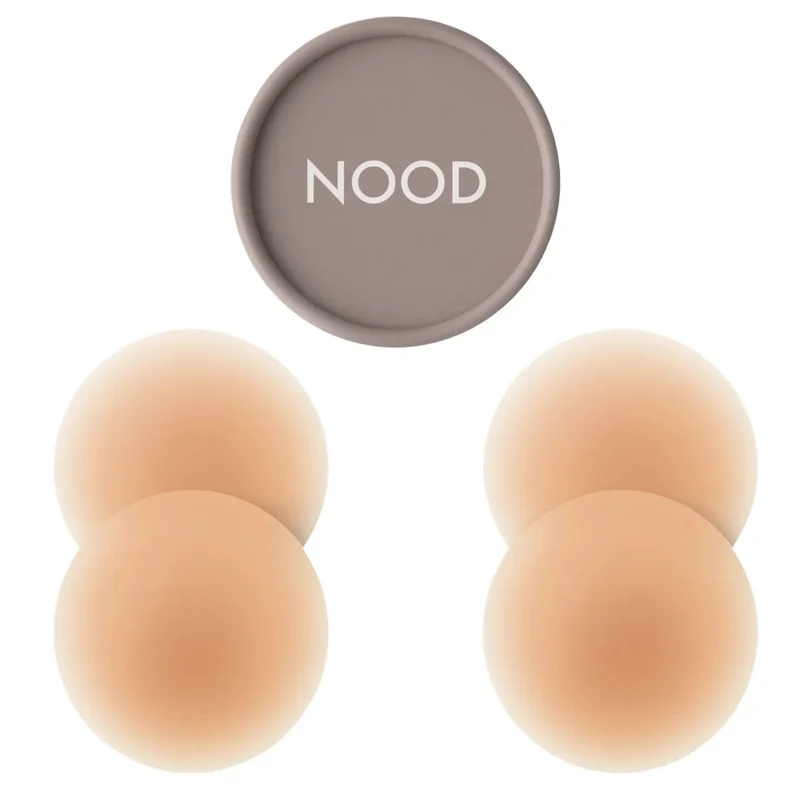 NOOD - 2 Paires de Cache-Tétons Adhésifs