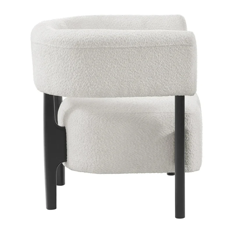 NORTHRIDGE HOME - Ensemble de 2 Chaises d'Appoint en Tissu Avalon
