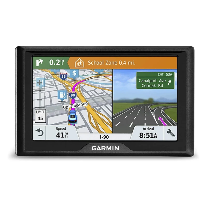 GARMIN - Système de Navigation GPS 5 Pouces Facile à Utiliser Drive 51 USA+CAN LMT-S *Boite Ouverte*