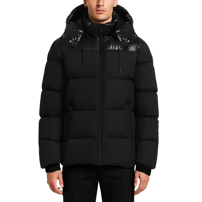 ATELIER NOIR - Manteau Matelassé pour Homme