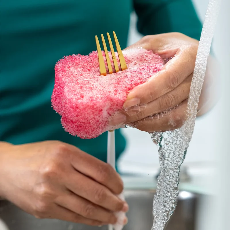 SCOTCH-BRITE - Paquet de 8 Éponges à Récurer Souples