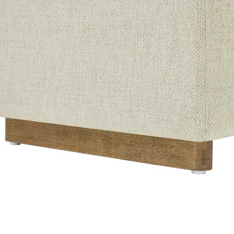 THOMASVILLE - Petit Pouf de Rangement en Tissu
