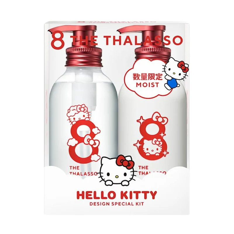 8 THE THALASSO Helle Kitty Design Shampoo Treatment set 475ml