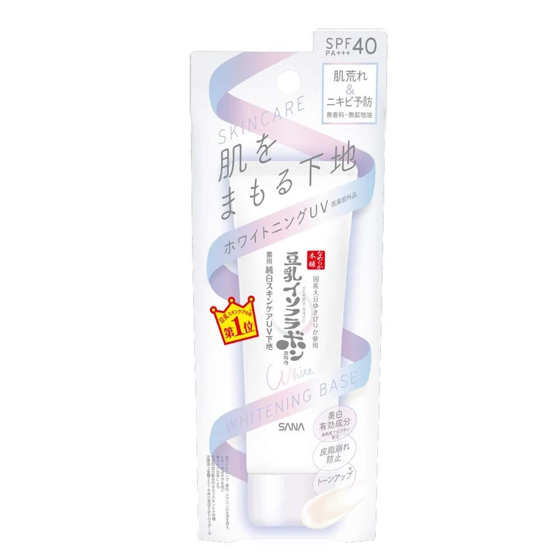 Nameraka Honpo Whitening UV Base Skincare 50g Soy Isoflavones